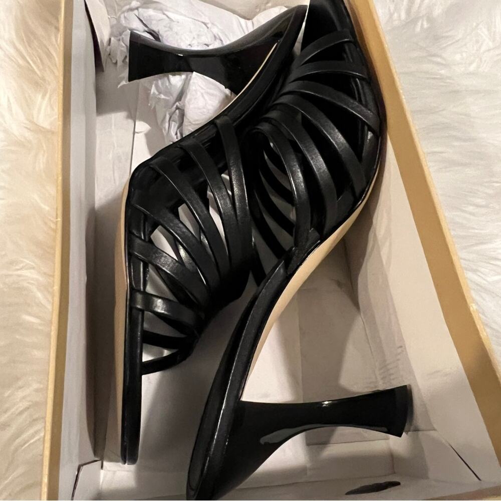 NIB MICHAEL MICHAEL KORS 10M Haisley Leather Sandal - Picture 6 of 7